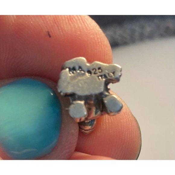 925 Italy Puppy Charm for slide bracelet-4g Signed MA 925 Italy - Picture 4 of 4